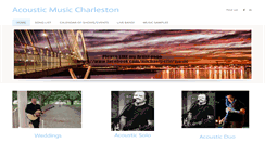 Desktop Screenshot of acousticmusiccharleston.com